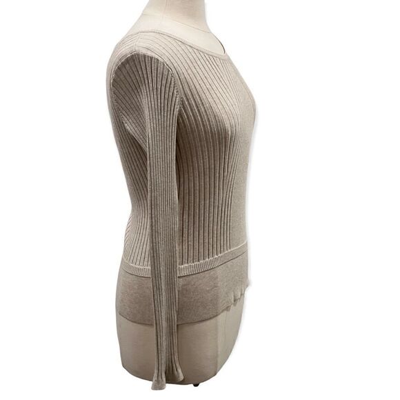 INC International Concepts Ribbed-Knit Long Sleeves Sweater in Size Medium - Picture 7 of 8